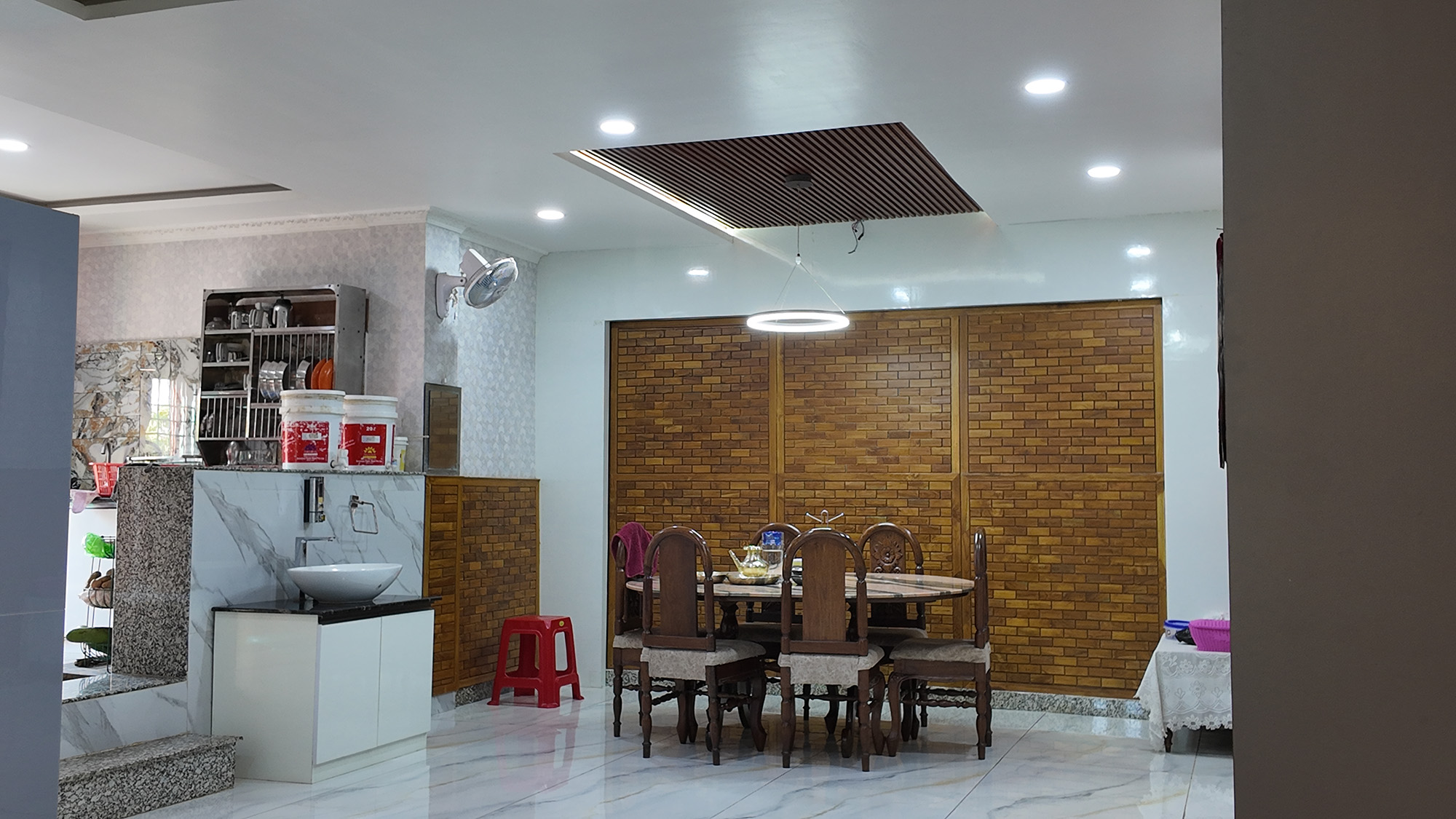 State-of-the-art modular kitchen in Jhapa with contemporary design.