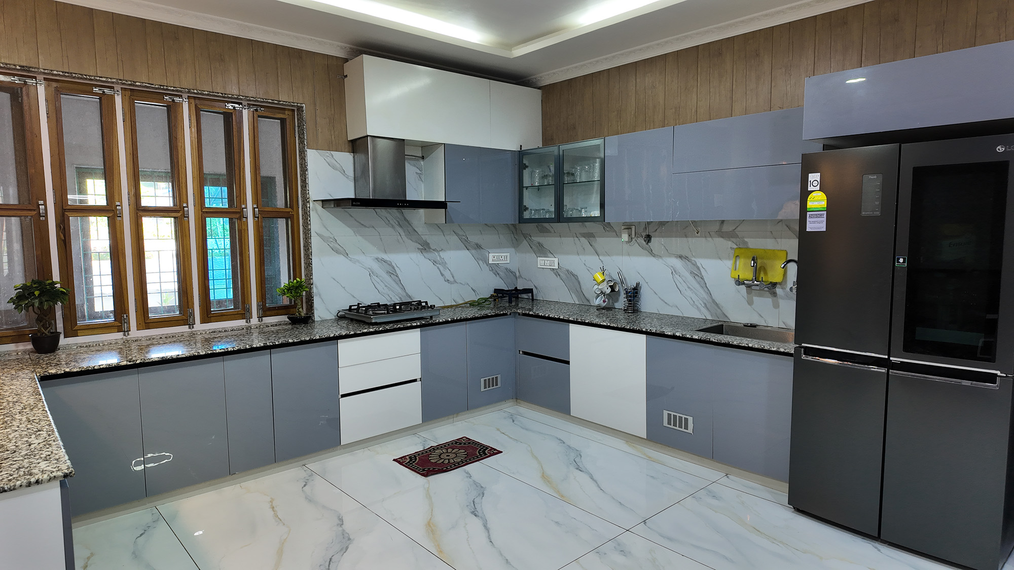 Interior design in Jhapa with a sophisticated dining space.