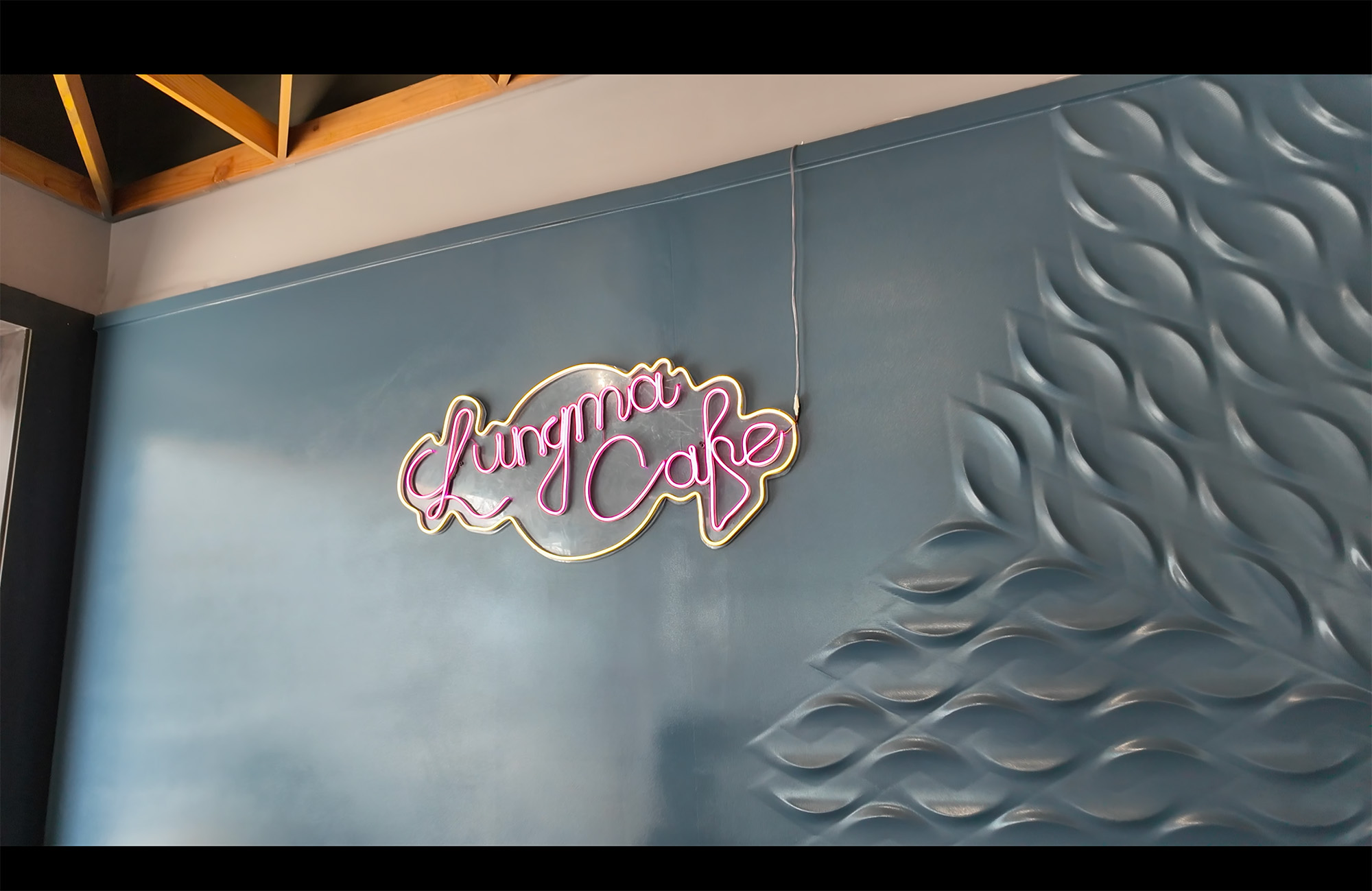 Premium Interior design in Jhapa with innovative layouts and finishes of Lungma Cafe