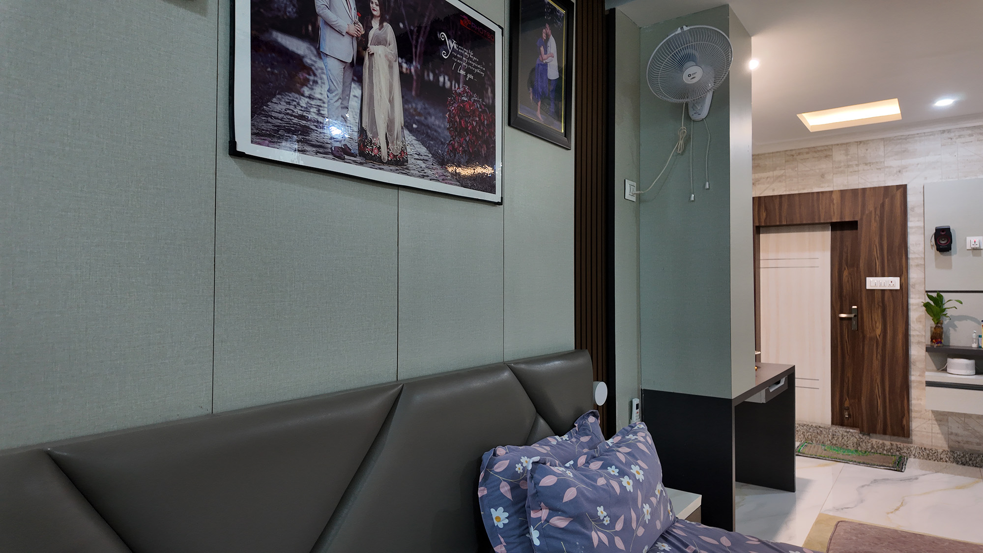 Interior design in Jhapa showcasing a luxurious and inviting bedroom of Bhupendra Mainali