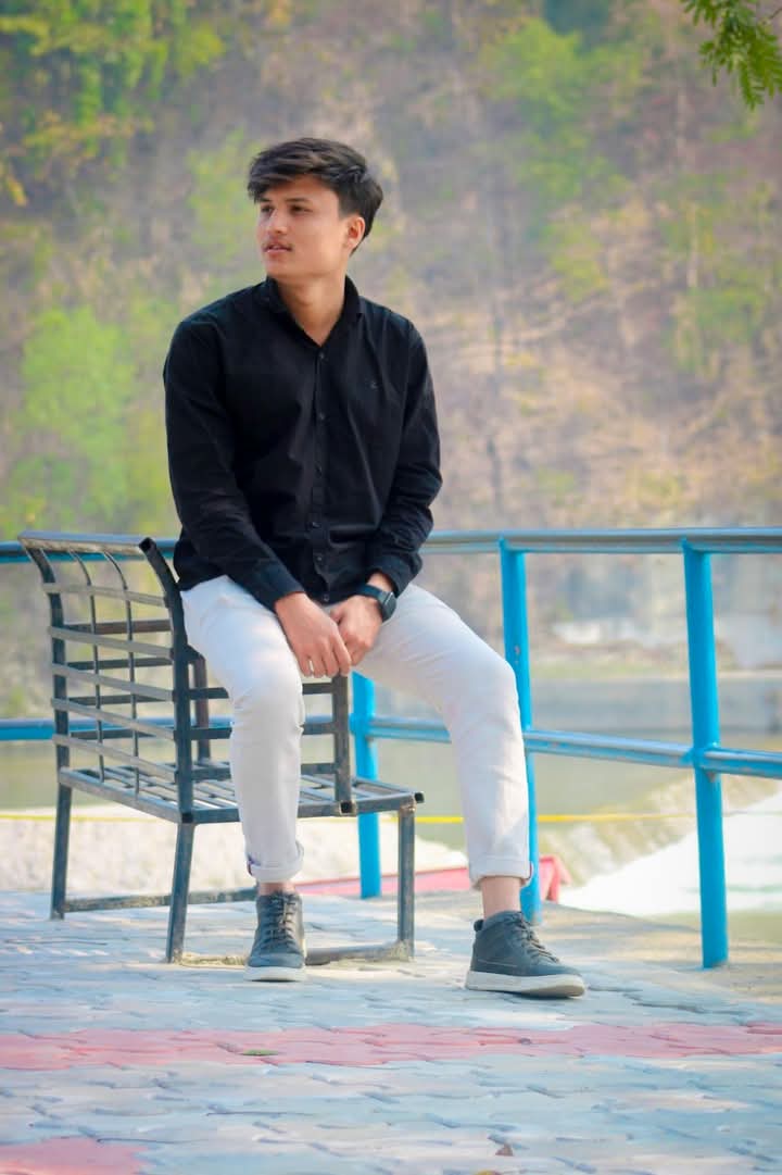 Sagar Kadel, Designer of Purple Kitchen And Interior